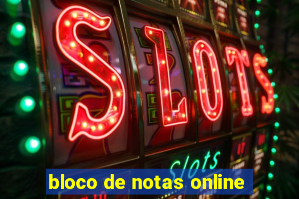 bloco de notas online